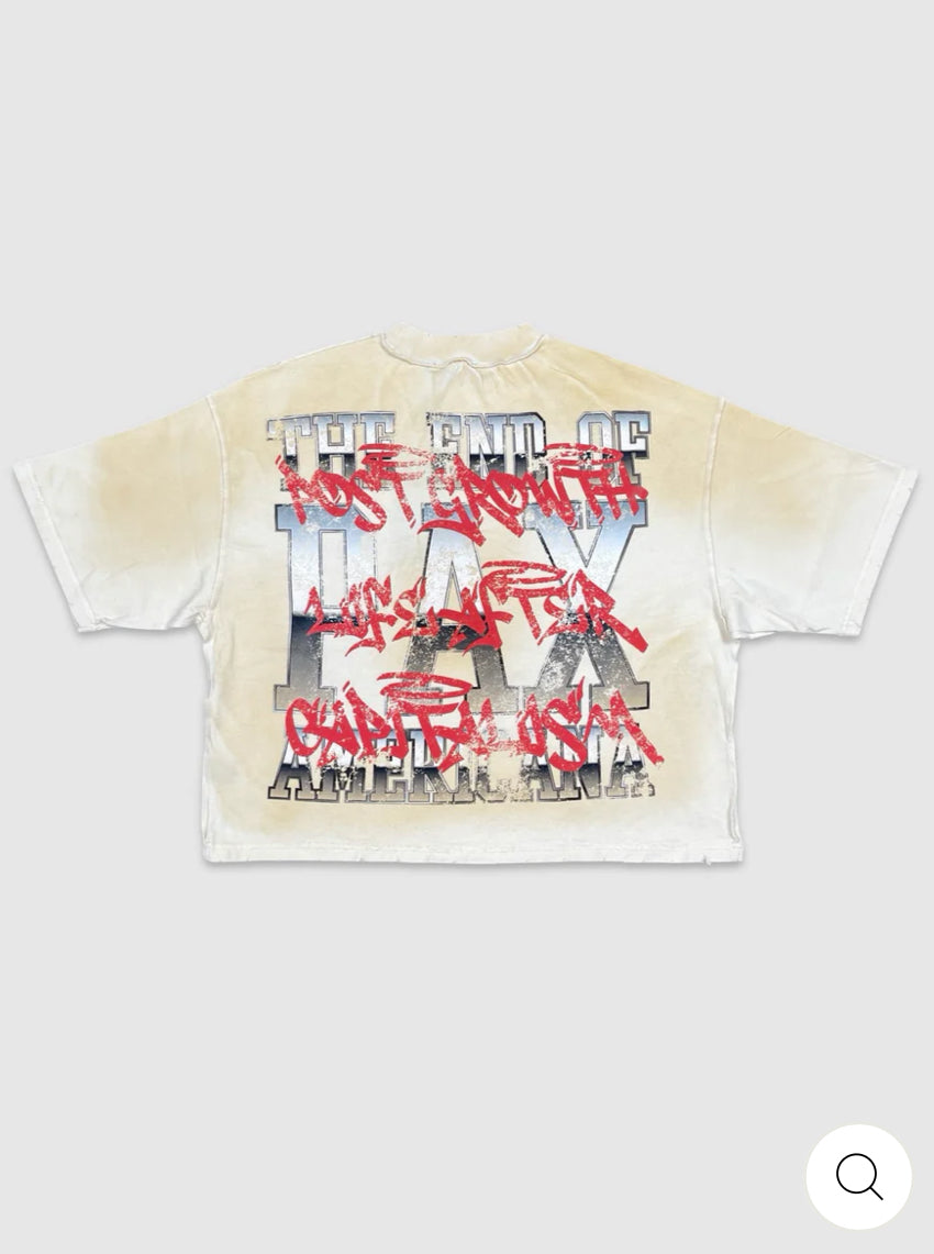 Trust No One Cropped Tee