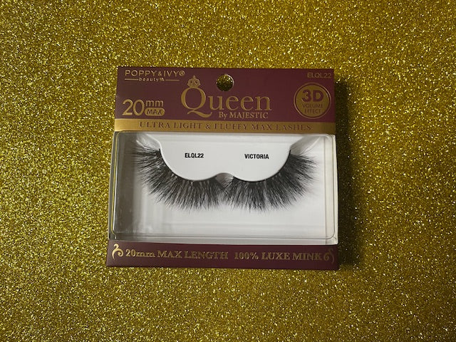 Eye Lashes Queen ELQL22 Victoria 20mm Max 3D