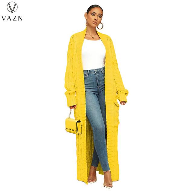 Unique Cable Knit Dual Pocket Cardigan