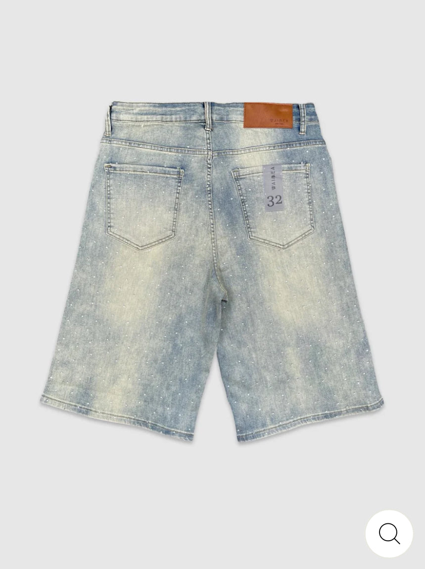 Rhinestone Jorts