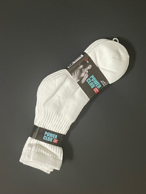 POWER CLUB SPORTS SOCKS 4 PAIR
